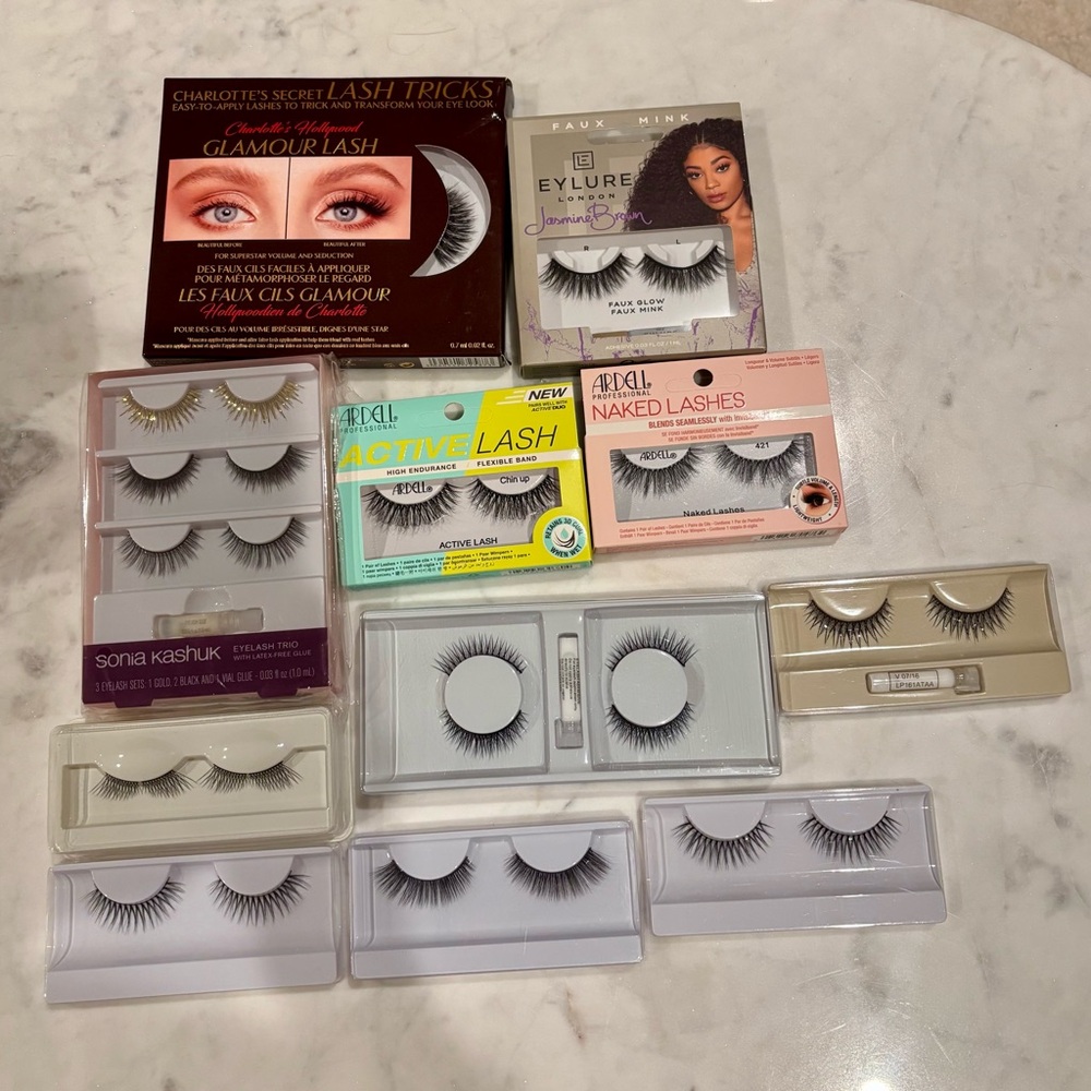 BN 43 Piece Makeup, Nails, & Hair Lot - includes Fenty, Milk, Charlotte Tilburry - Picture 6 of 6